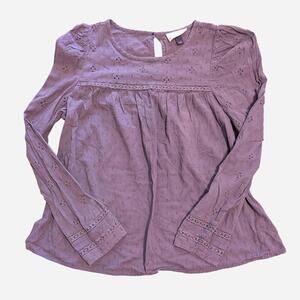 Universal Thread Women's Purple and Pink Blous